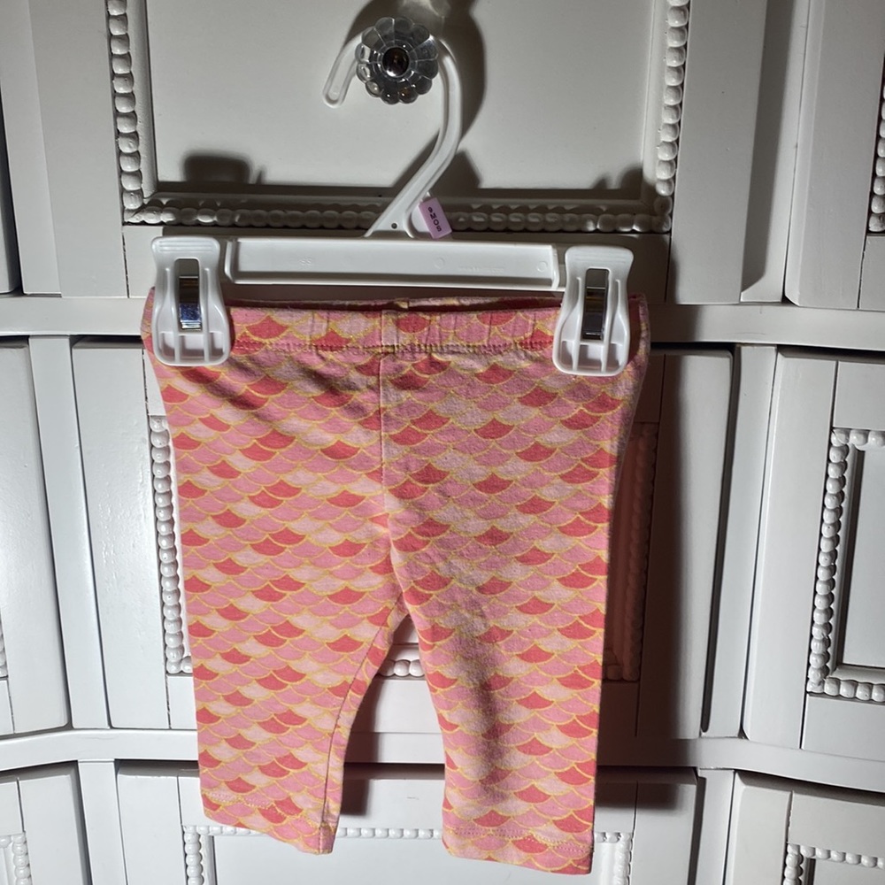 12 month Mermaid capri set - Picture 3 of 3